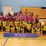 St Lukes race to Sportshall Year 3/4 win 