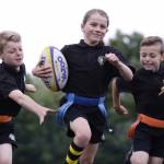 Years 3/4's enjoy Tag Rugby Festival 